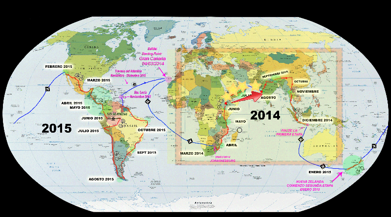 2014 - 2015 Route