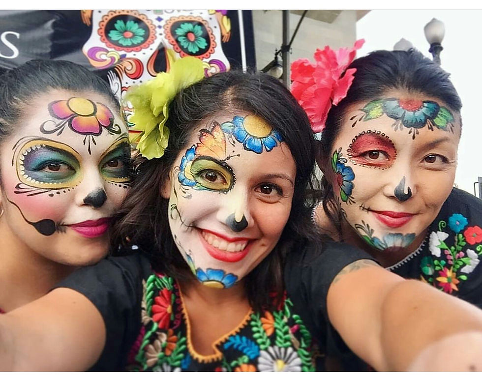 Right to Left: Cindy, Vanessa and I
