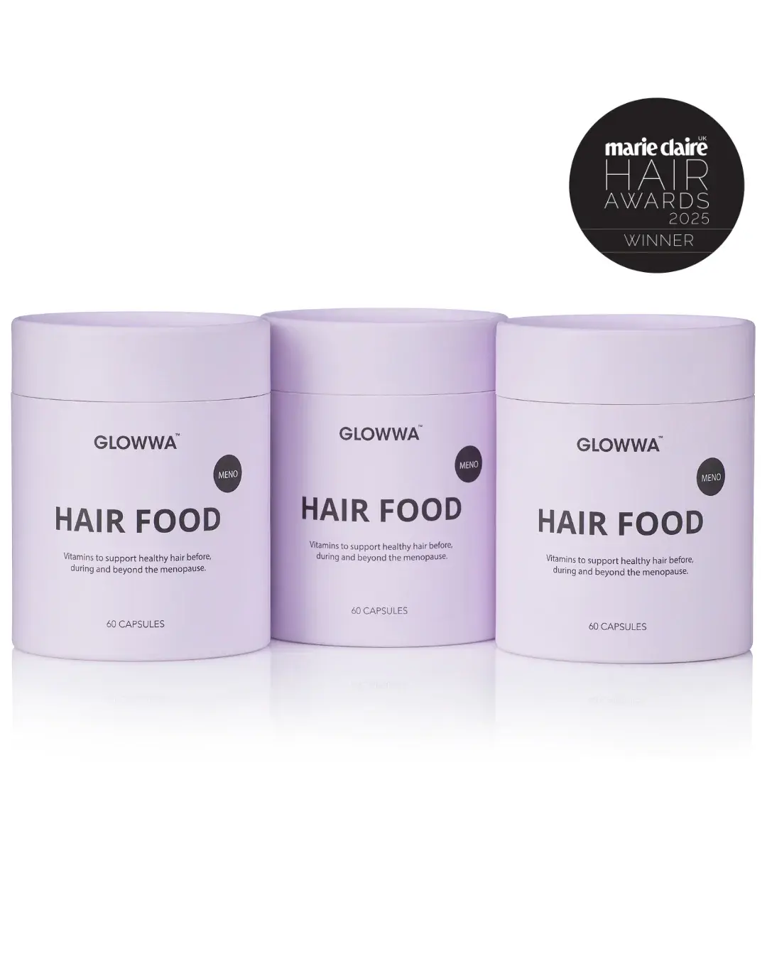 GLOWWA HAIR FOOD | Meno - 3 Month Supply