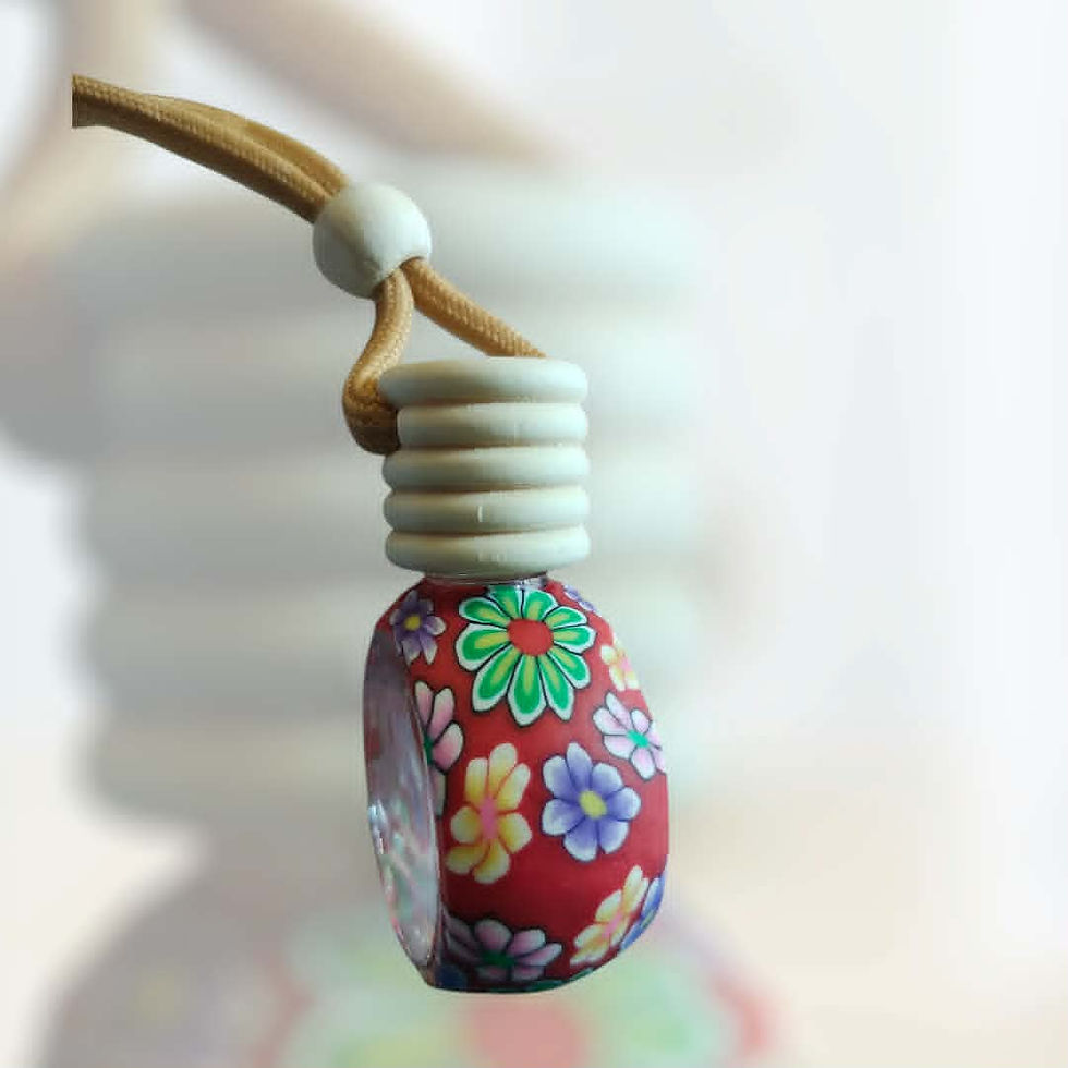 Miniature : Fioles Voitures Florales