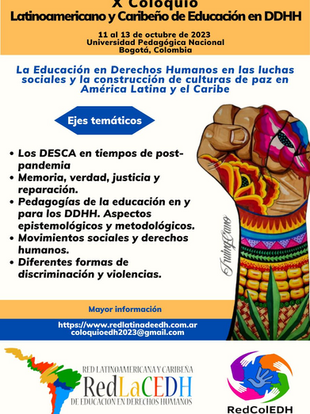 X Coloquio de la Red Latinoamericana y Caribeña de Educación en Derechos Humanos