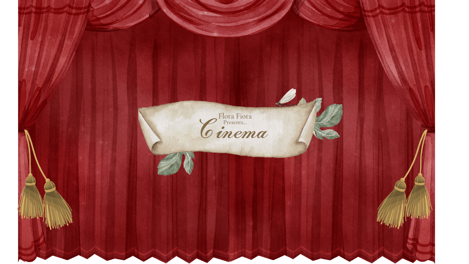 Cinema opening flora fiora.gif