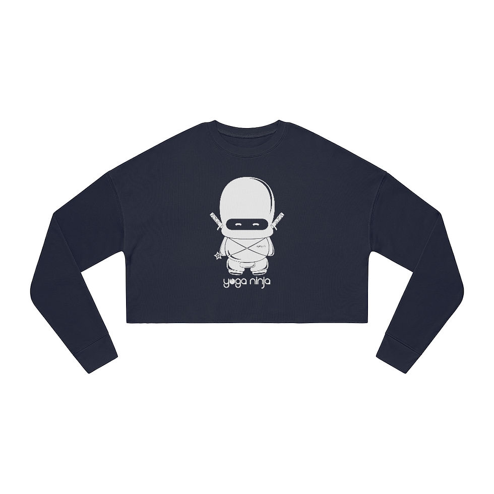 Thumbnail: Ninja Women's Cropped Sweatshirt