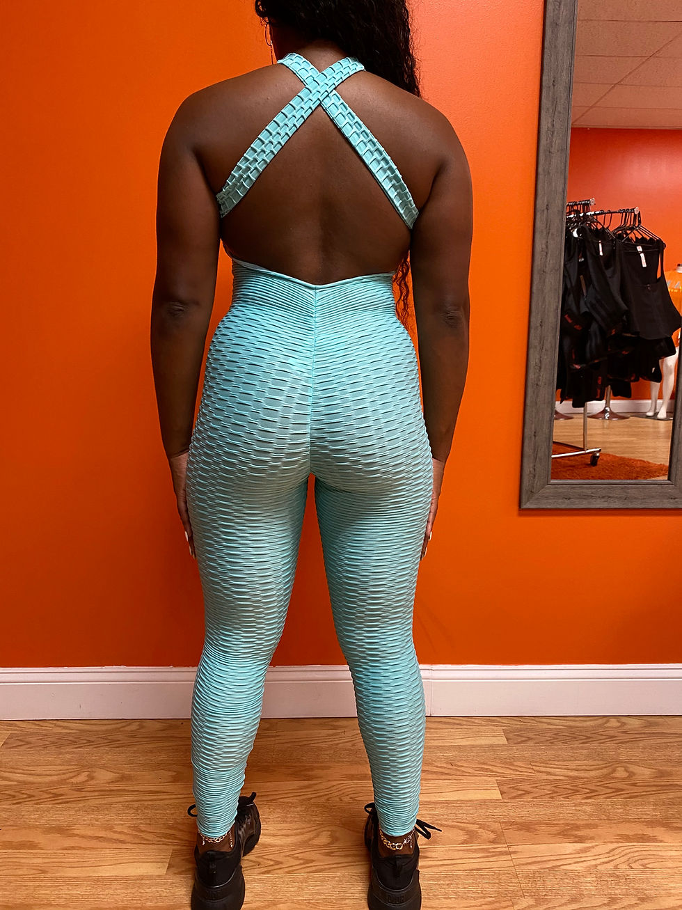 Thumbnail: KW One Piece Romper - Turquoise
