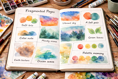 Great paint swatching ideas