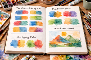 Great paint swatching ideas