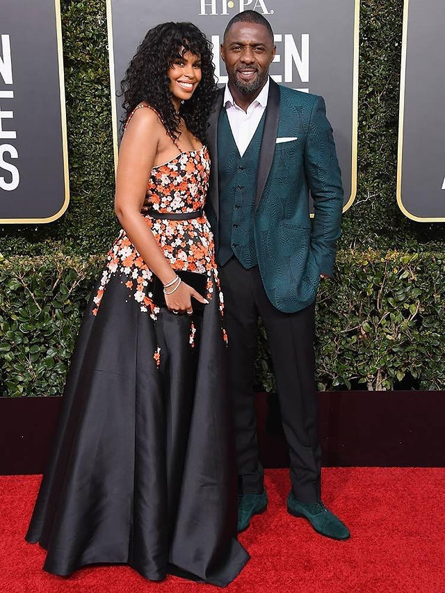 Idris Elba e sua noiva, Sabrina Dhow