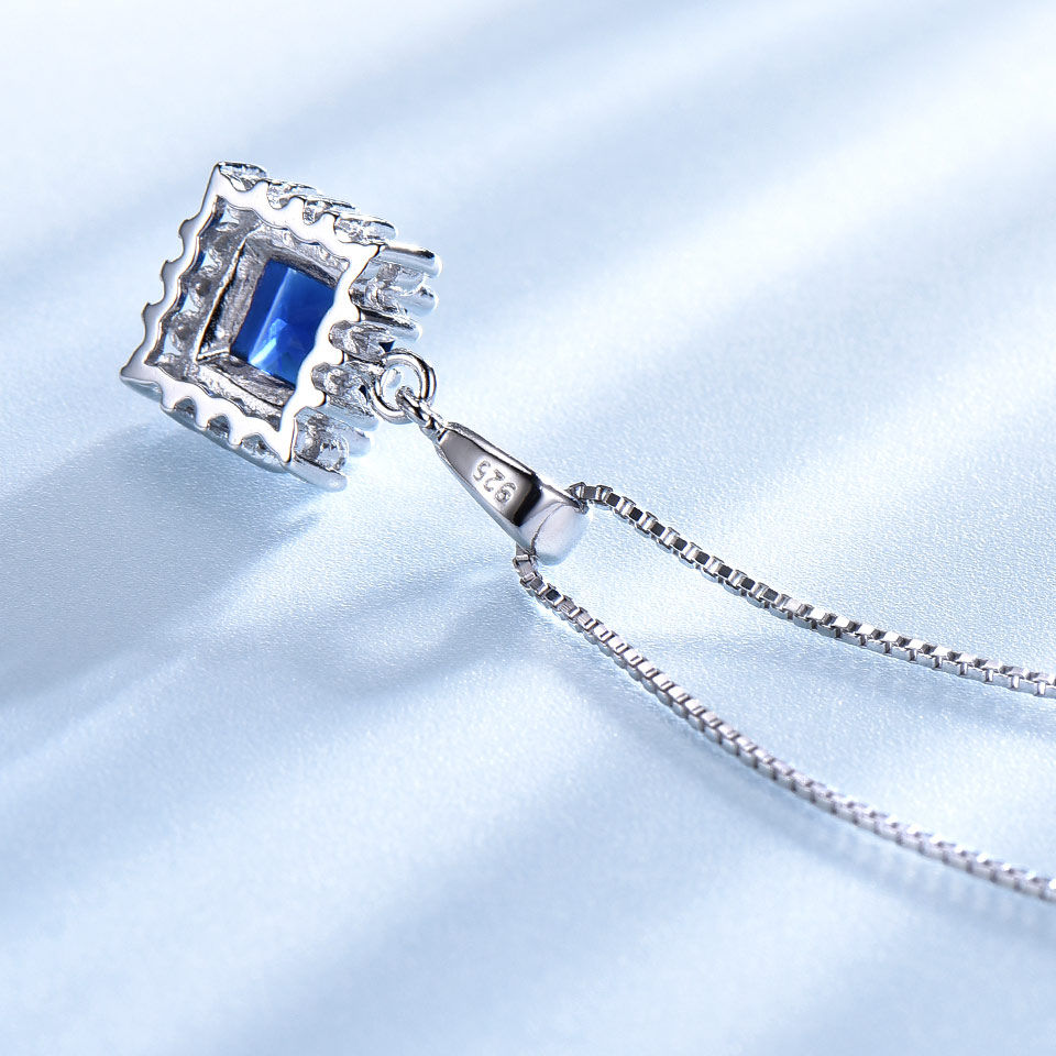 Thumbnail: Cubic Zircon Pendant Necklace Earring