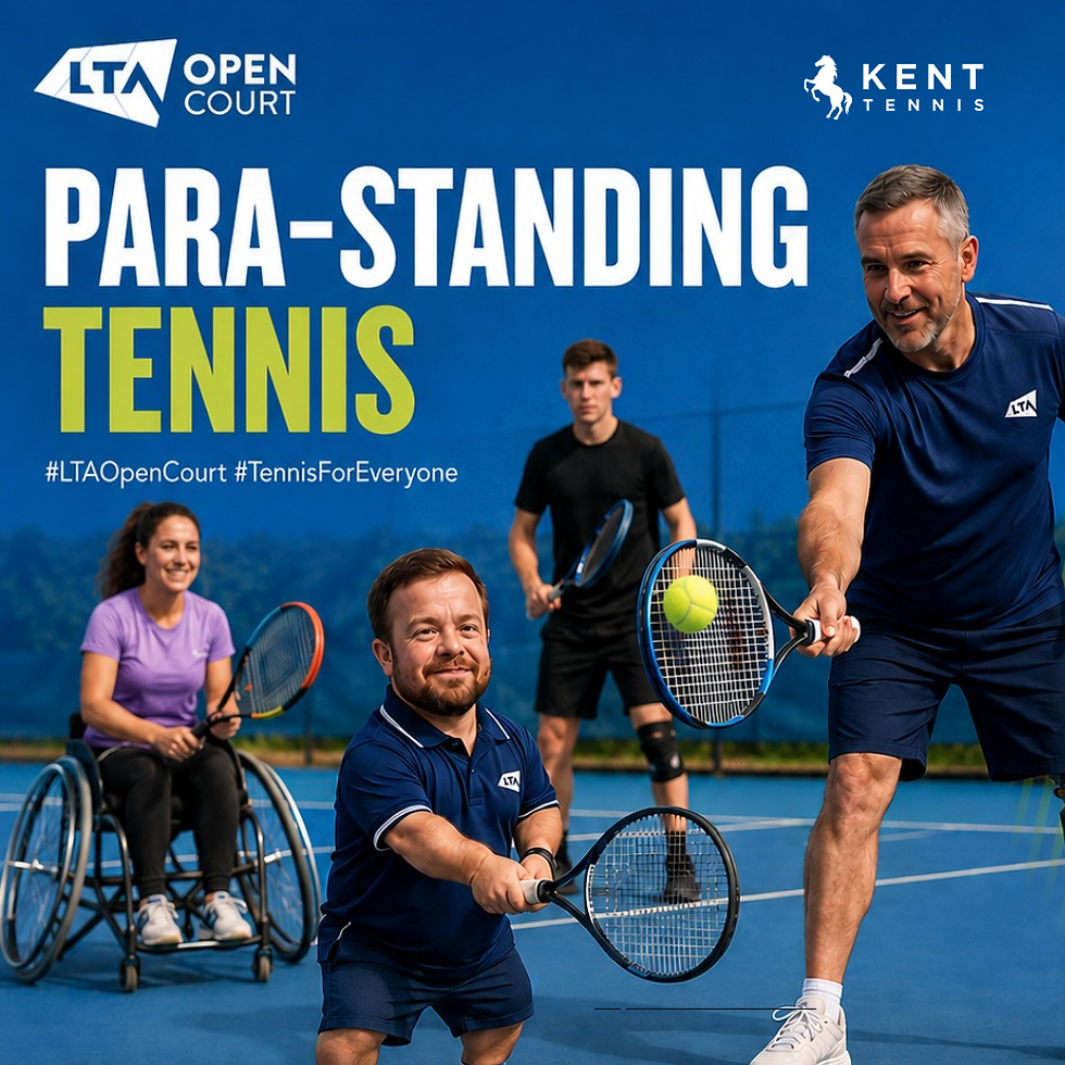 Para Standing Tennis Taster Session