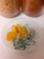 Arranged Food and Objects