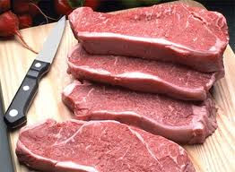 New York Steak 4pk Thick-cut USDA Choice -4lb avg