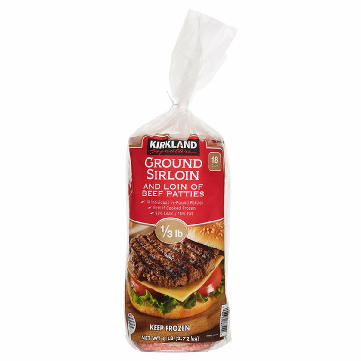 Kirkland Ground Sirloin Beef Patties-18