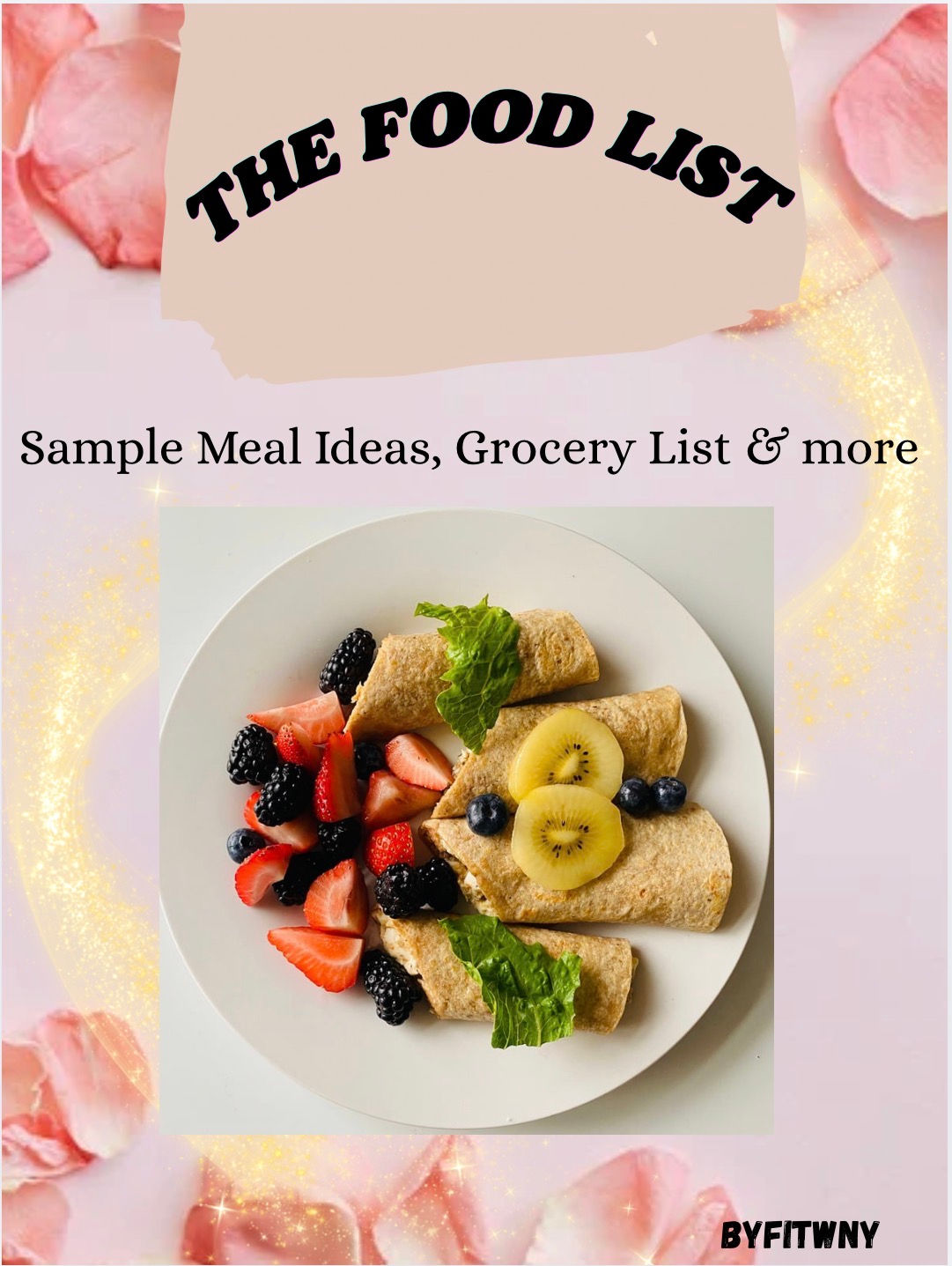 Food List W/ Sample Meal
