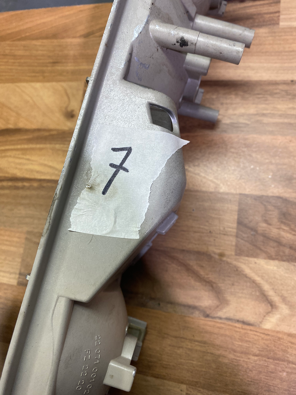 Miniaturbild: BMW E21 Rückleuchte Links Inlay Nr. 7
