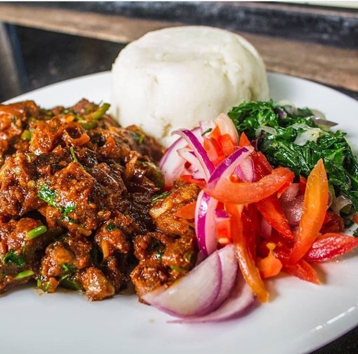 Arranged Food and Objects