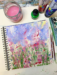 Page in my sketchbook