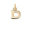Thumbnail: Links of London 18kt Yellow Gold D Charm