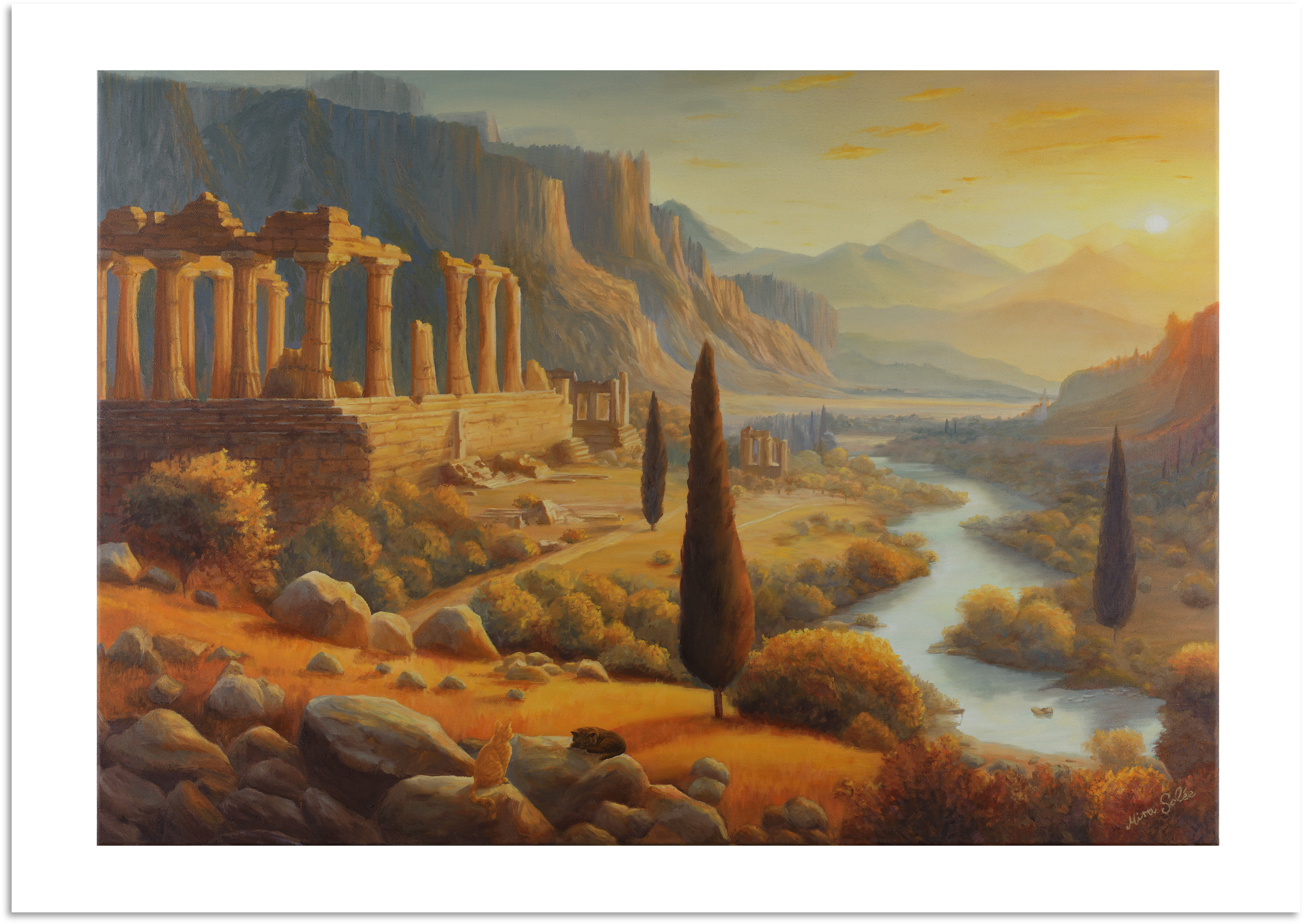 Print "Golden Eternity" - limited edition