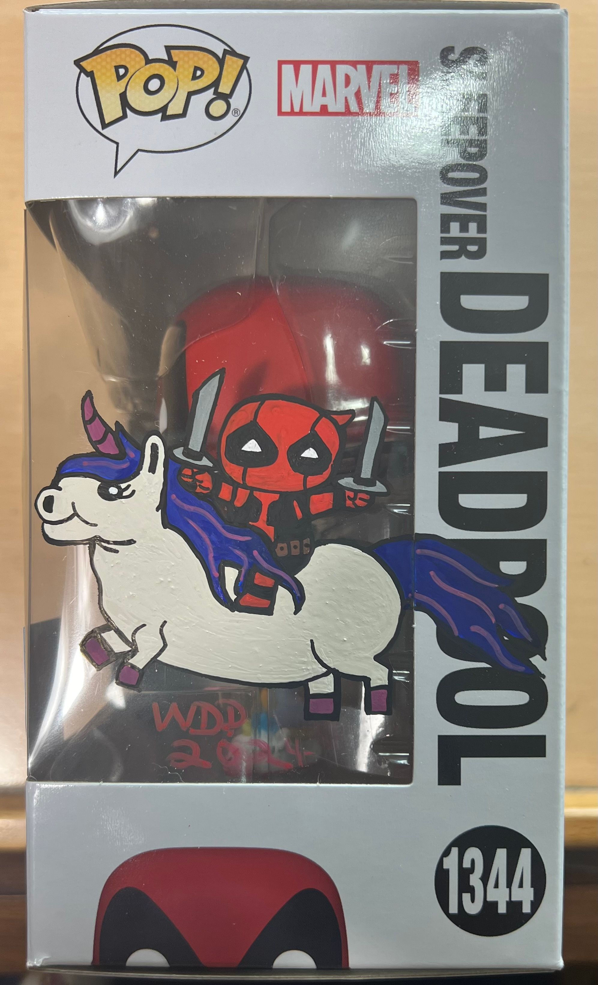 Sleepover Deadpool-Marvel-Custom Paint