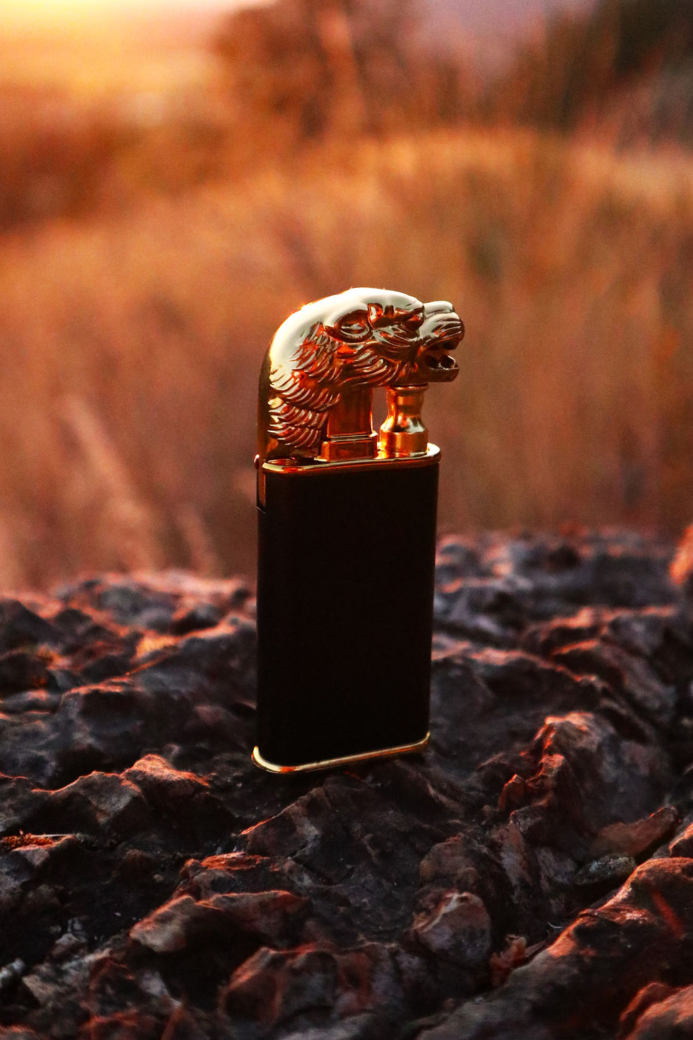 Thumbnail: Dual Flame Tiger Lighter