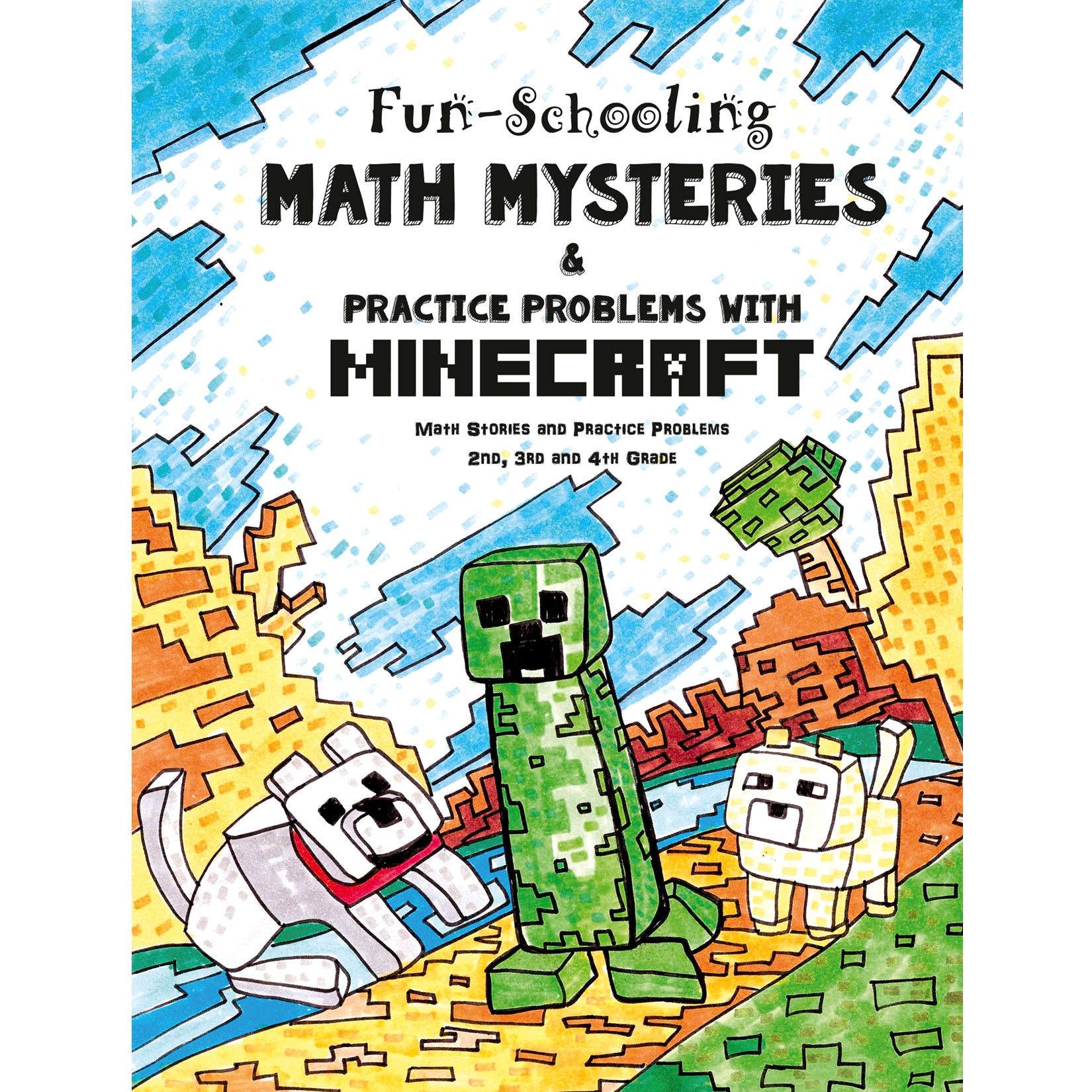 Math Mysteries & Practice Problems with Minecraft (7+)