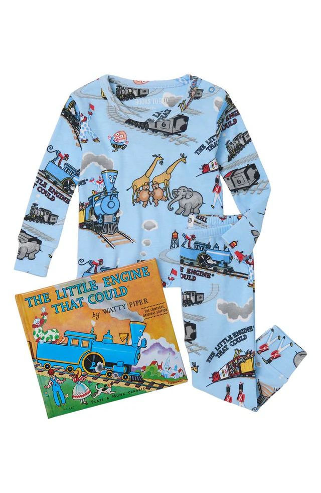 Thumbnail: books to bed pajamas
