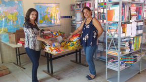 Estudantes e professores promovem campanha de arrecadação de alimentos