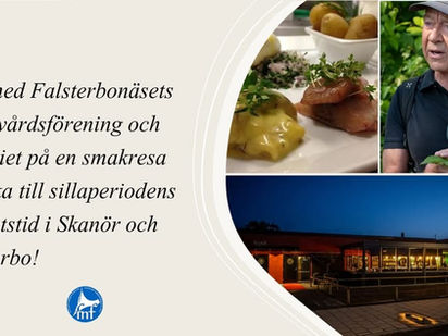 SILL, SKÅNSK NATUR OCH SMAKER FRÅN HISTORIEN - EN UNIK UPPLEVELSE I SKANÖR