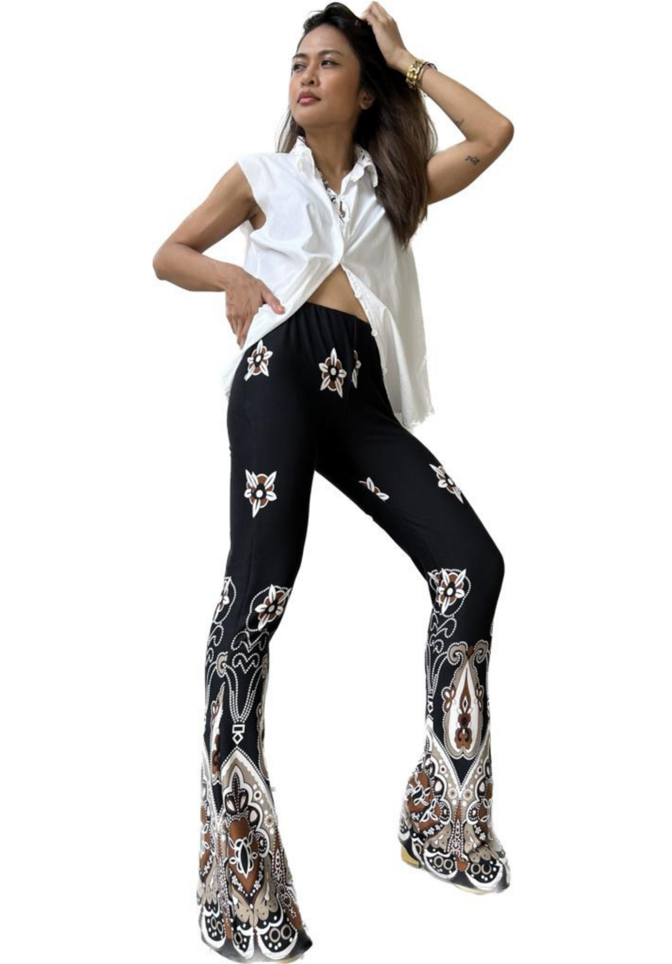 SAMPAGUITA Pants - black 