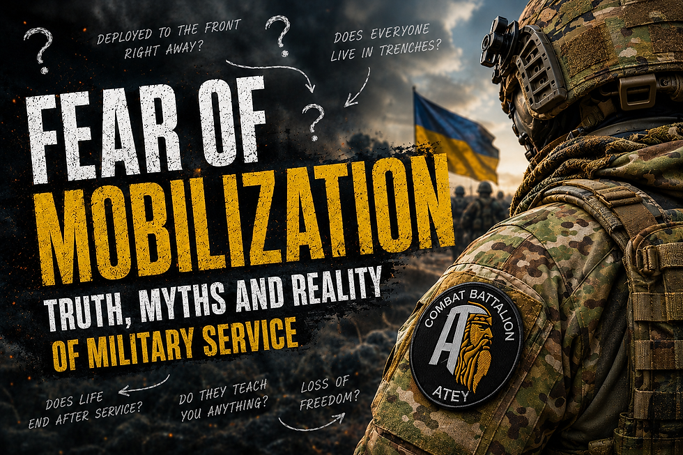 Fear of Mobilization in Ukraine: Truth, Myths, and Reality