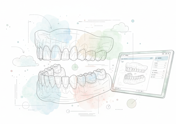 3D scanning, digitalt avtrykk