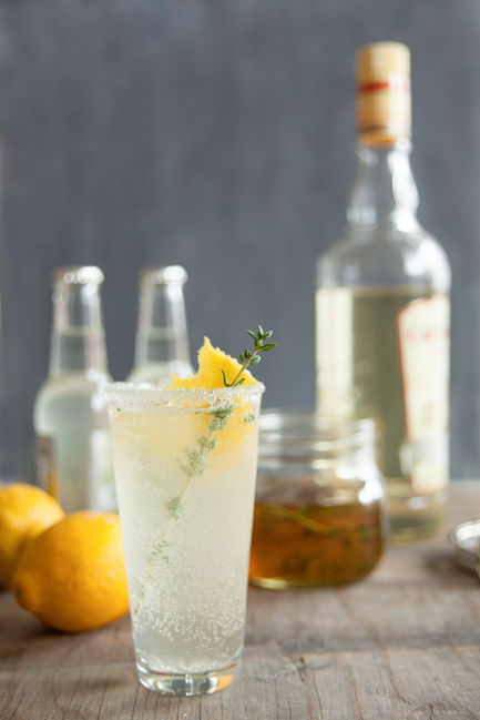 Lemon and Thyme Mexican Mule, Cocktail