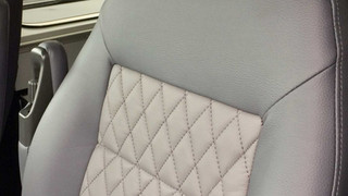 Upholstered front seat