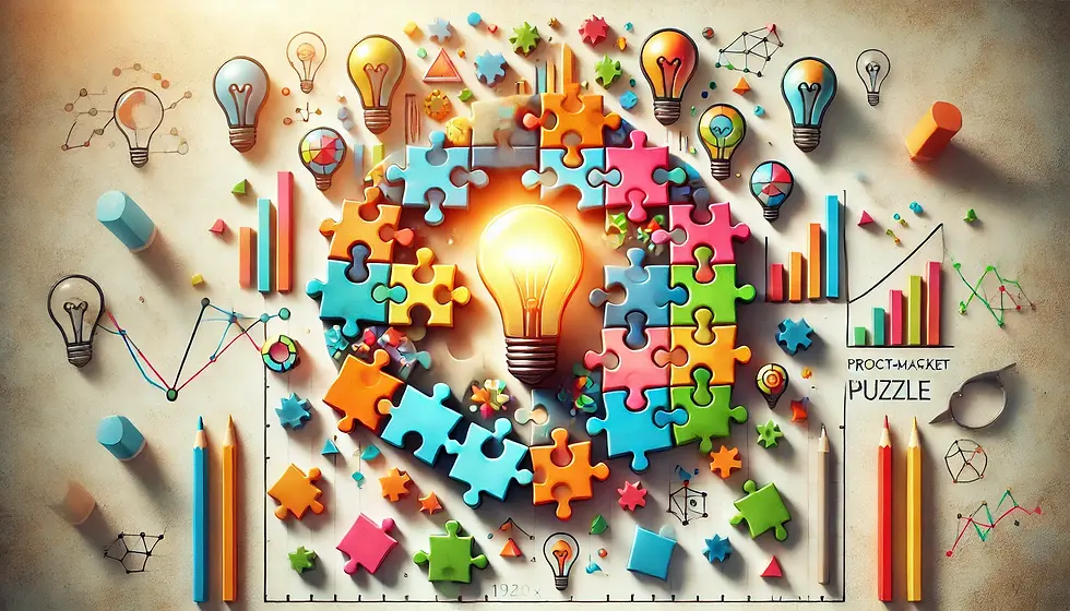 A jigsaw puzzle of Product-Market fit