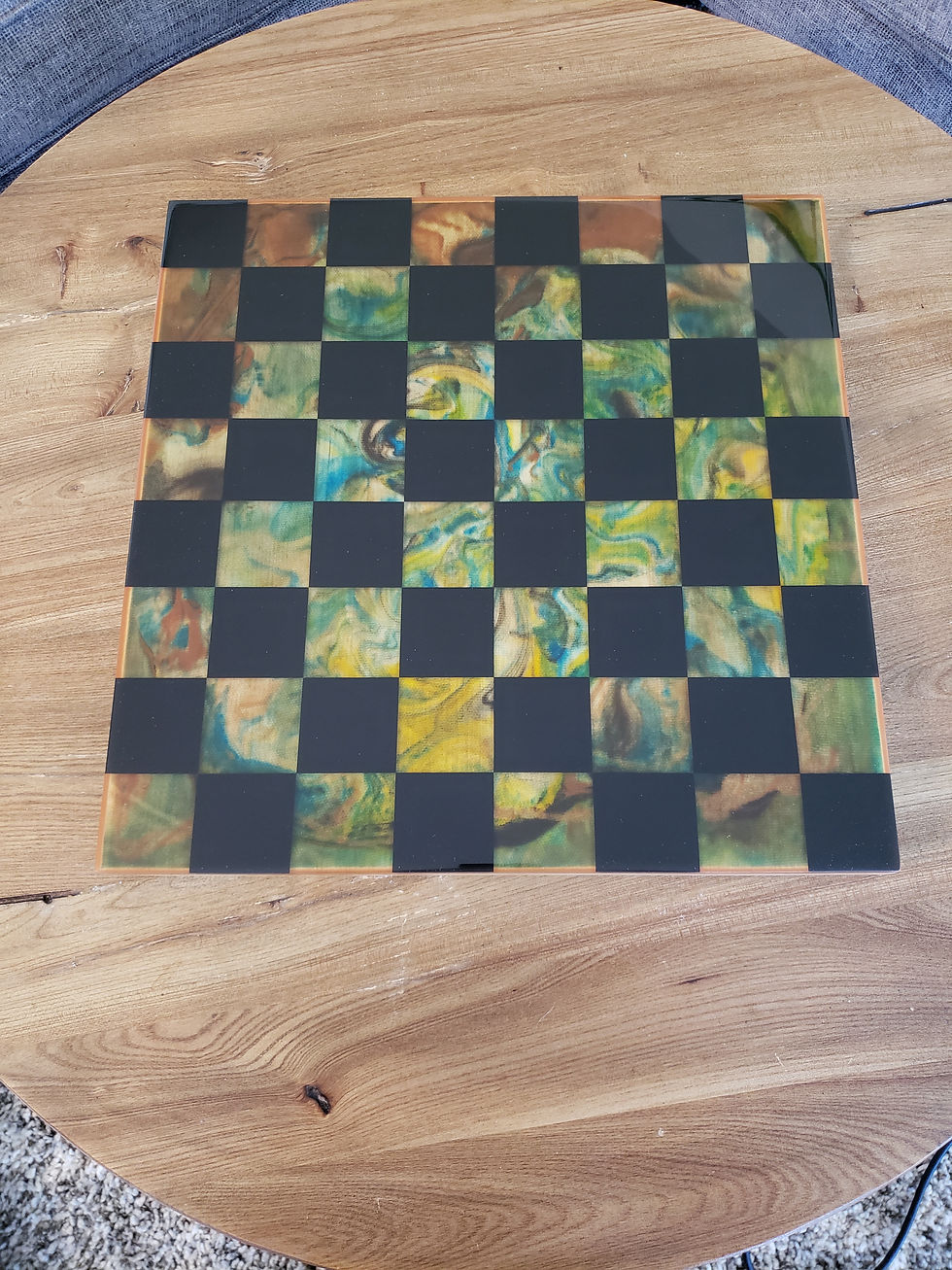 Thumbnail: Resin Color Chessboard 16x16"