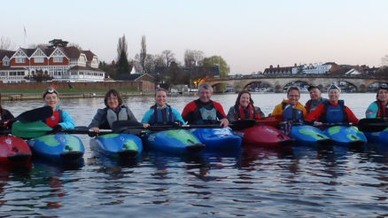 We're back paddling!