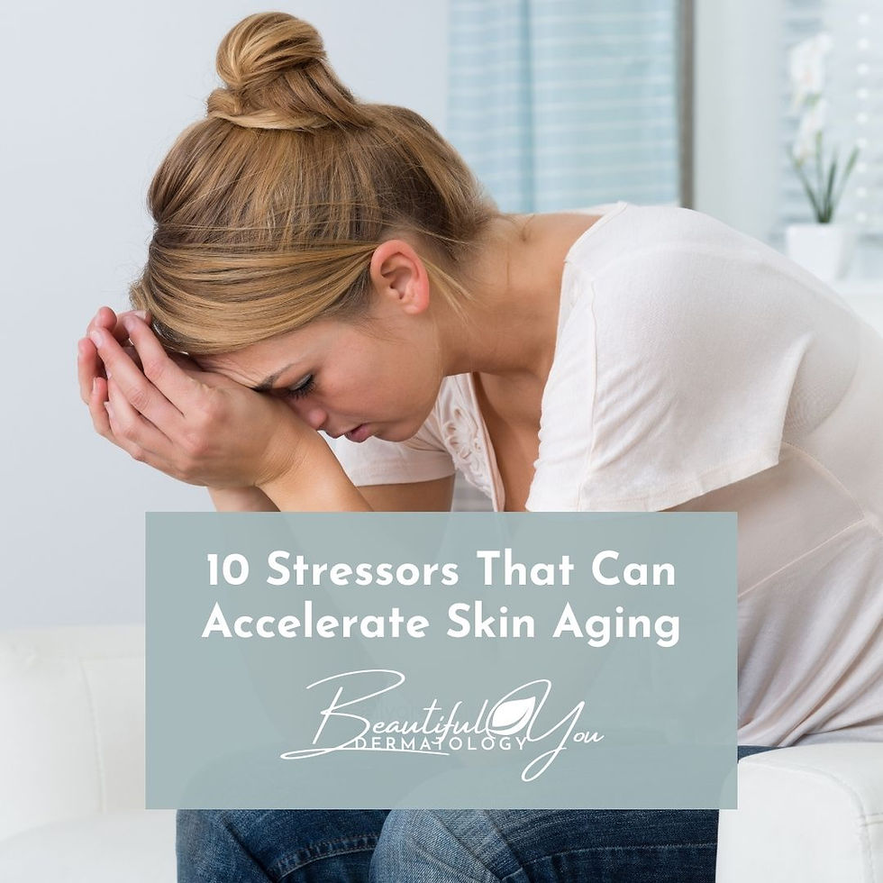10 Stressors That Can Accelerate Skin Aging