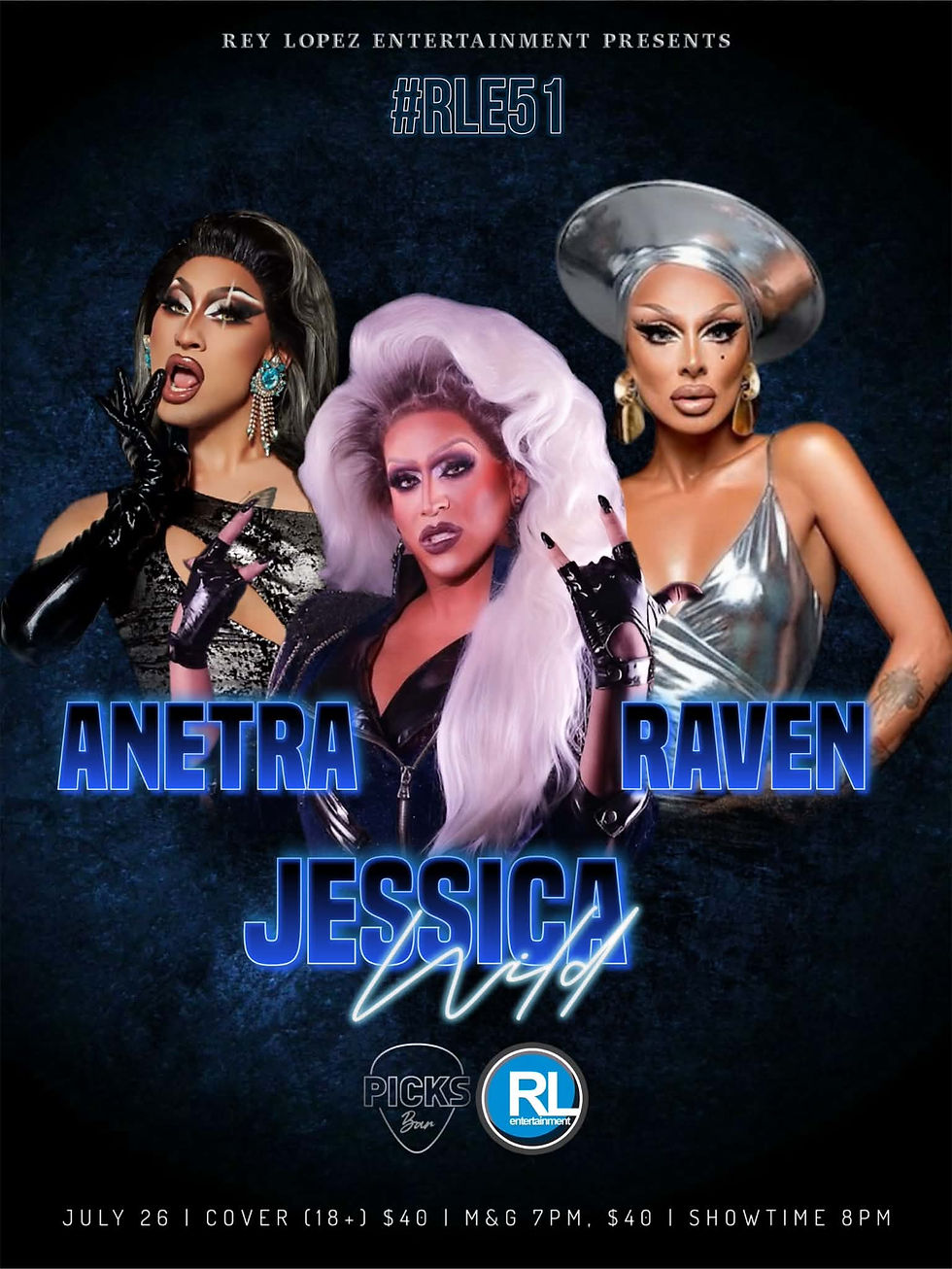 TABLES: #RLE51 featuring Anetra, Jessica Wild & Raven