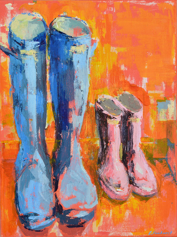 Wellies (2 pairs)