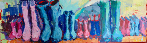 Wellies in a Row (large)