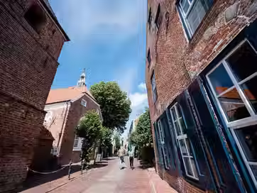 Greetsiel_alte_Gassen_Altstadt