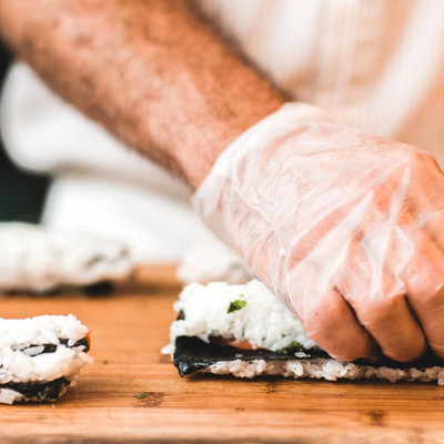 Sushi making at Raw Sushi Bistro