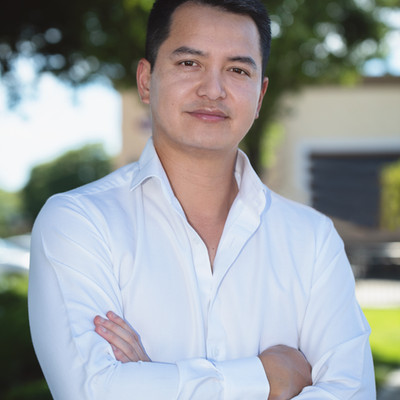 Owner Hoang at Raw Sushi Bistro