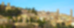 The village of Montalcino crowns the hill