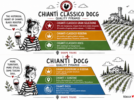Chianti & Chianti Classico Quality Pyramids
