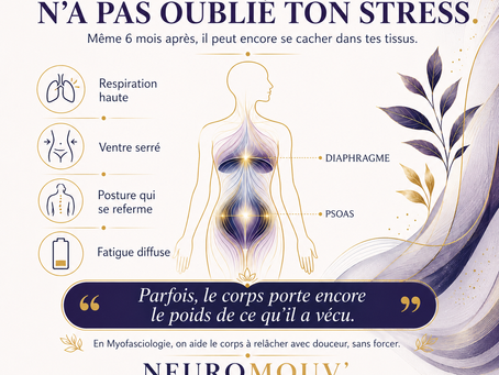 Et si ton stress d’il y a six mois squattait encore ton corps ?