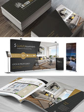 Logo and branding for property developer