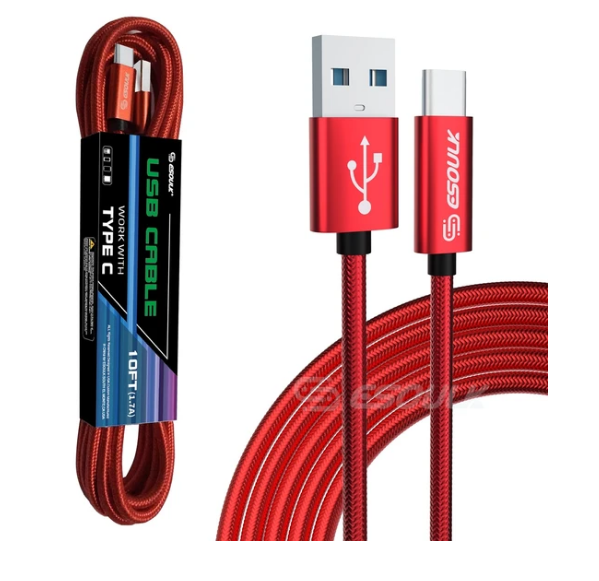 Thumbnail: Type-C Android 10FT Cable 1.7A