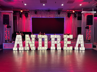 7DP Marquee Letters