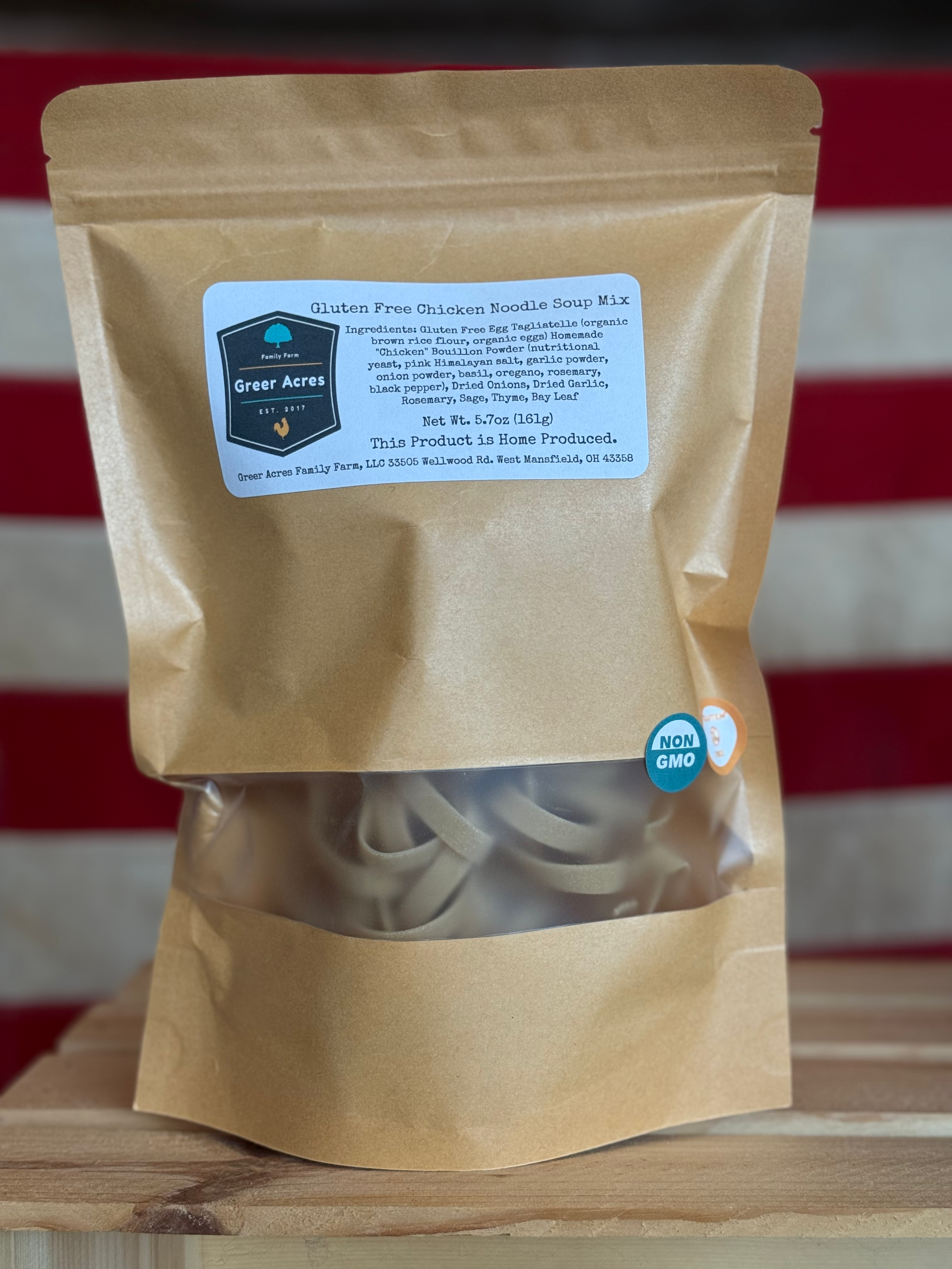 Gluten Free Chicken Noodle Soup Mix